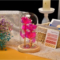 태영스토어 장미꽃로맨틱 LED무드등, 로즈