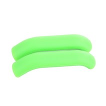 1 쌍 자전거 브레이크 레버 고무 슬리브 보호대 핸들 커버 산악 액세스 예비 부품, 03 green