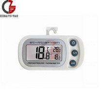 온도습도계 디지털 표면 스마트 온도계 습도계 LCD 냉장고 냉동고 온도계-50 ~ 70 도 ℃ ℉ 부엌 가정 식당용, WHITE, 한개옵션1