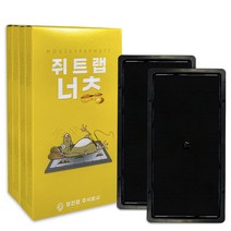영진팜 쥐트랩너츠 쥐끈끈이 쥐덫 쥐트랩, 쥐트랩너츠 10매 (땅콩향)