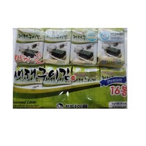 바다식품 바다의향이 느껴지는 광천재래김 도시락김, 16개입, 16개