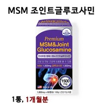 MSM 조인트 글루코사민 1500 초록잎홍압 상어연골 관절 무릎 미국직수입 관절 연골건강