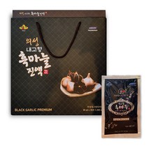 마늘 흑 의성 내고향 흑마늘 발표 농축 액 진액 30포 파우치 액상, 1개