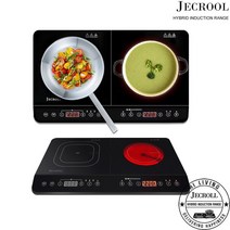 제크롤 하이브리드 전기레인지 JK-IHR3000 인덕션 하이라이트 2IN1, 자가설치
