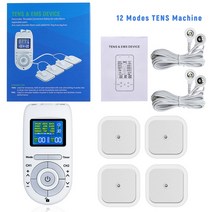 근육마사지기 15 모드 단위 Electroestimulador Compex 전문 Tens EMS 기계 Eletric 근육 자극 물리 바디 마사지 패드, 03 12 Mode-Pack A