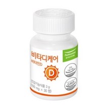 풀무원건강생활 비타디케어 비타민D, 30정, 3개