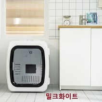 반려동물 반려견 강아지 고양이 스타일러 꽃가루 미세먼지 오염물질 야생 진드기 케어 수소수 살균 세정장치 항균 드라이룸 샤워 건조 아로마 테라피 /밀크 화이트