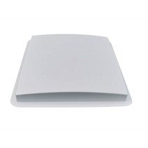 다이폴 안테나 증폭기 UHF RFID 원형 편광 평면 패널 안테나 915mhz 9dbi, 01 White