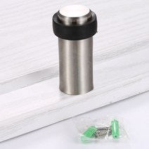 도어 스톱 오픈 홀 고무 도어 블록 도어 도어 화장실 도어 스톱 도어 소형 도어 터치 도어 흡입 도어 스톱퍼, 펀치 80mm, 하나