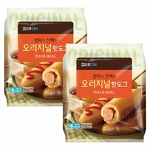 집으로ON 오리지널 핫도그 750g(10봉) x2개, 단품