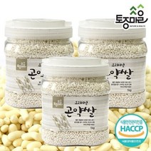 토종마을HACCP인증 국산 오리지널 곤약쌀 1kg X 3개, 없음