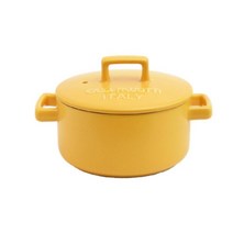 자취생 뚝배기 냄비밥 내열 도자기냄비 예쁜그릇쇼핑몰 조리도구, 핑크