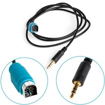 1 Pc 알파인 KCE-236B 전체 속도 MP3 3.5mm Aux 잭 오디오 어댑터 iPOD MP3 PSP, 하나