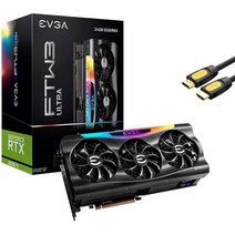 EVGA 지포스 RTX 3090 Ti FTW3 울트라 게이밍 그래픽 카드 24GB GDDR
