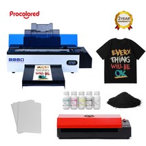 사진인화기 가정용프린터기 핸드폰사진인화기Procolor-DTF 프린터 L1800 DX5 티셔츠 가죽 후드 맞춤형 비, 06 DX5 with Oven_05 KR