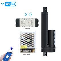리니어 서보 모터 선형 액추에이터 12V Wifi DIY 스마트 무선 원격 스위치 컨트롤러 모듈 Alexa Google 홈 ewelink와 함께 작동, [01] 1000N 5mm per second, [05] 250mm stroke