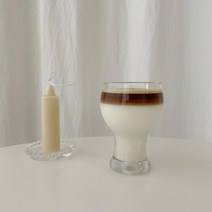 스테이828 둥근 아이스커피잔 홈카페 유리컵 455ml