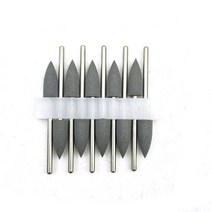 강력한 전기드릴 핸드피스 10 개/대 2.35mm 치과 실리콘 고무 Polishers Burs 치아 Plishing 드릴 연마 네, 29 406- Black
