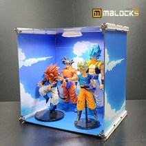 엠블럭스페셜에디션 X6타입 피규어 장식장 디오라마 아크릴 케이스 거실장 진열장 드래곤볼피규어, 06_에디션X6타입_원피스_좌우미러형