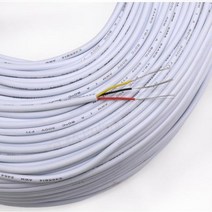 네트워킹 도구 툴 렌카드 네트워크 아답터 랜포트 2510M 28AWG UL2464 피복 와이어 케이블 채널 오디오 라인 2 3 4 5 6 7 8 9 10 코어 절연 구리 신호 제, 없음, White+10 Meters+6 Cores