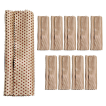 렌즈소녀 프리미엄 국산 미끄럼방지 안경닦이, 렌즈소녀 프리미엄 논슬립 클리너 10장, 브라운(레드도트), 15x18cm, 10장