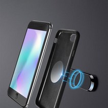 짱자마켓_차량용 자석 거치대 홀더 차량용 마그네틱 홀더 거치대 자동차 용품 차, 블랙