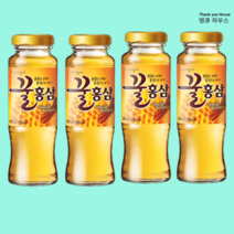 꿀홍삼 180mL 12병 24병, 꿀홍삼 280mlx12펫