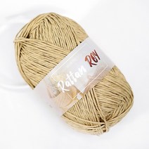 로이 라탄 코드사 70g 10+1 종이실 라피아, 04 볏짚베이지