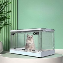 산소방 호흡 강아지 대형 동물 산소 고양이 특수 애견, 작은 상자