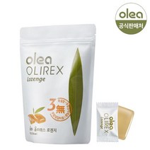 올리렉스 로젠지 파우치 120g 프로폴리스 무설탕 목캔디, 없음, 단품