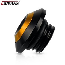 할리용품 1pc 오토바이 엔진 오일 컵 커버 T-MAX MT-03 FZ-09 필터 캡 야마하, 02 금