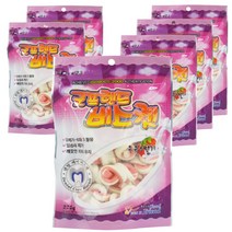 굿프랜드 반려견 비스켓, 우유 + 딸기 혼합 맛, 6개입