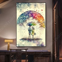 보석 비즈 십자수 수채화 커플 사랑 대형 DIY 공예 구어도 구슬 명화 해바라기 디즈니