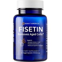 ROKIT America Fisetin 피세틴 100mg 60캡슐