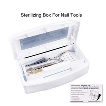 네일도구세트 100w 고출력 살균기 매니큐어 고온 지능형 소독 컵 건열 미용 가위, Sterilization box, Sterilization box