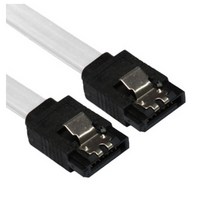 리버네트워크 NEXI(넥시) SATA3 케이블 [NX44-1] 화이트 (플랫형 락기능 30cm), 1개