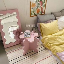 전참시 웨이브 구스타프웨스트맨 테이블 침대협탁 사이드테이블 gustafwestman, 에코페인트-핑크