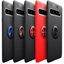 갤럭시 Galaxy S10 5G S10+ S10E 오토포커스 스마트 링 링고리 자석 거치대 하드 핸드폰 휴대폰 케이스