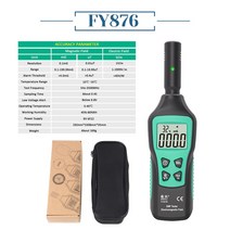 EMF 전자파 측정기 전자기장 검출기 테스터 Emf 미터 충전식 휴대용 카운터 방출 선량계 컴퓨터, [02] FY876