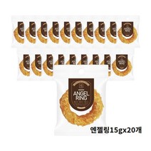 엔젤링 강아지 간식 RING 15g, 칠면조 + 소힘줄 혼합, 20개