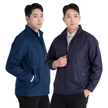 중년 남성 점퍼 남자 간절기 아우터 남자 잠바 회사 아빠 40대 50대
