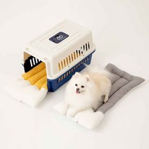 페스텝 켄넬방석 빼꼼이 강아지 마약방석 핑크 고양이 애견 쿠션, M