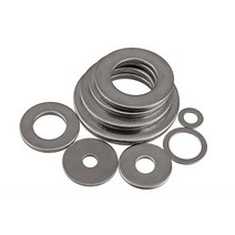 고무오링 패킹 실리콘 오링 고무링 스테인레스 스틸 메트릭 일반 가스켓 플랫 링 두께 316mm-4mm M12-M24 M, 09 M5x15x1.2(10pcs)