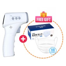 비접촉식 적외선 온도측정기 닥터케이 구매시 마스크50매 증정, 1개