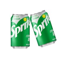 코카콜라 스프라이트 제로 캔 355ml 48개, 48캔