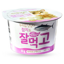 조공츄르 펫퍼스 츄릅 잘먹고 습식컵캔 쭉쭉이 참치, 1개