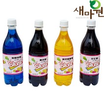 새마원 슬러시 시럽 베이스 원액 1kg 과일향 (파파야 콜라 포도 파인애플), 파인이플향, 1개