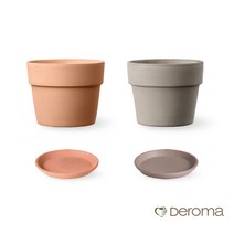 데팡스 데로마 이태리토분 캐시팟페르페토 화분+받침세트 인테리어화분 대형화분 거실화분, 화분13cm(그라파이트)+깔망