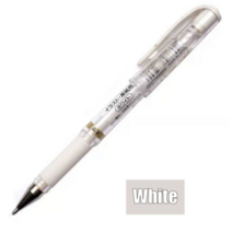 1PCS 일본 Uni Signo UM-153 형광펜 1.0mm 젤 펜 결혼식 회의 사무실 및 학교 용품, 화이트