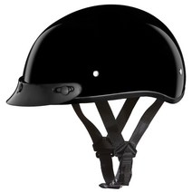 Daytona Helmets 하프 스컬 캡 오토바이 헬멧 DOT 승인 하이 그로스 핑크 M USA 미국, Hi-Gloss Pink